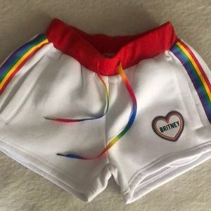 BRITNEY SPEARS EXCLUSIVE SHORTS. Never worn